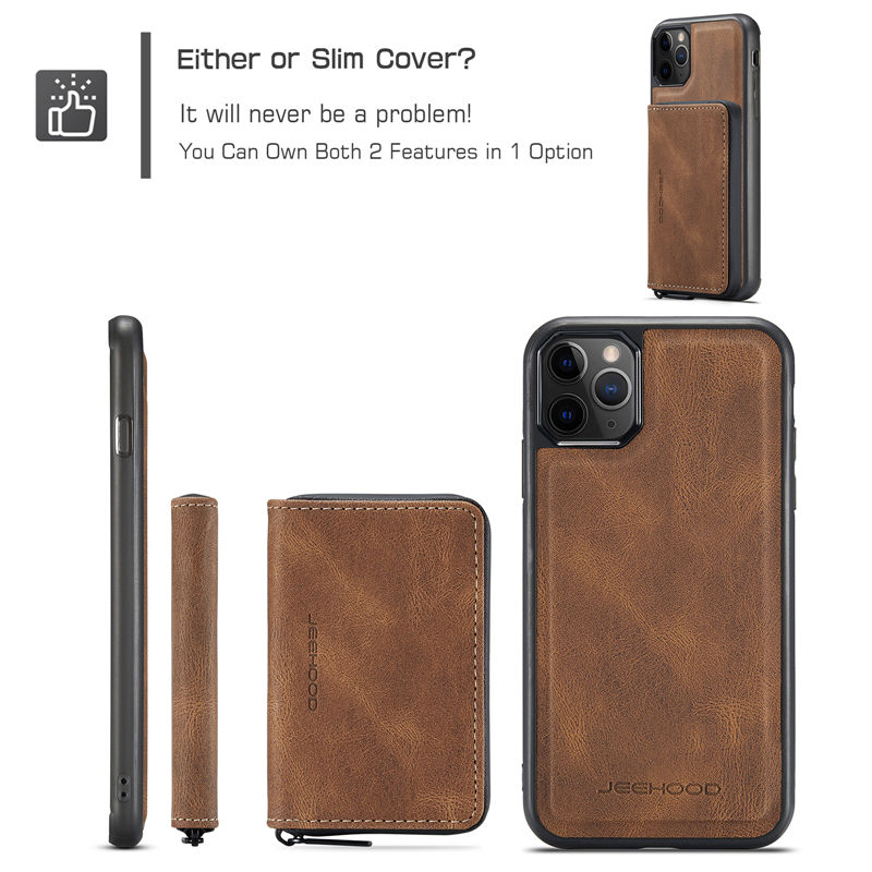 JEEHOOD iPhone 11 Wallet Case
