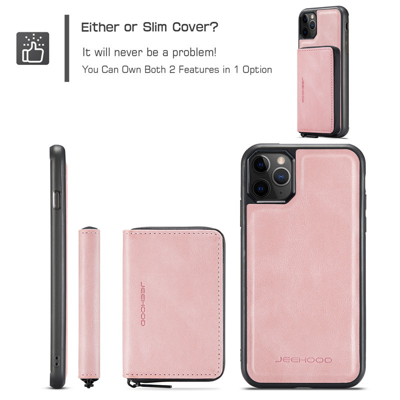 JEEHOOD iPhone 11 Pro Wallet Case