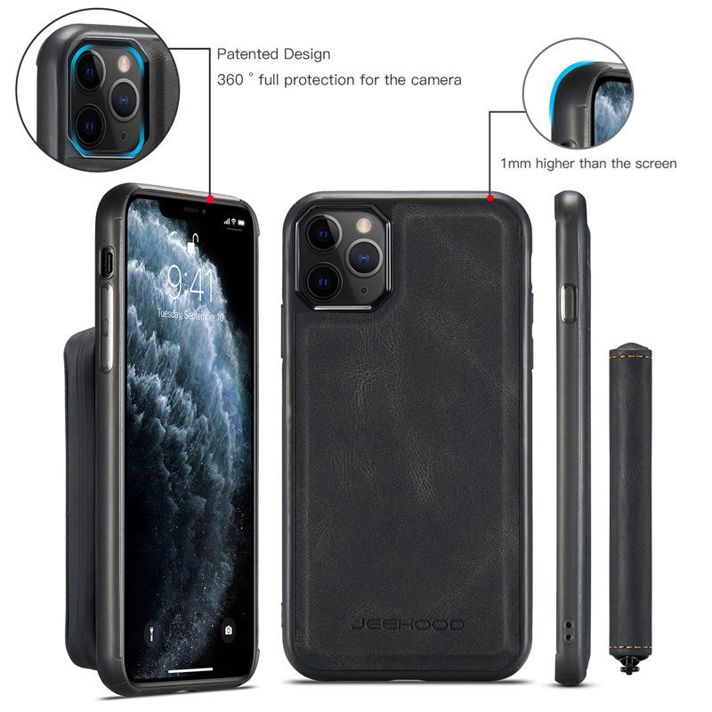 JEEHOOD iPhone 11 Pro Wallet Case