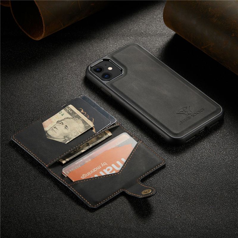 JEEHOOD iPhone 11 Pro Max Wallet Case