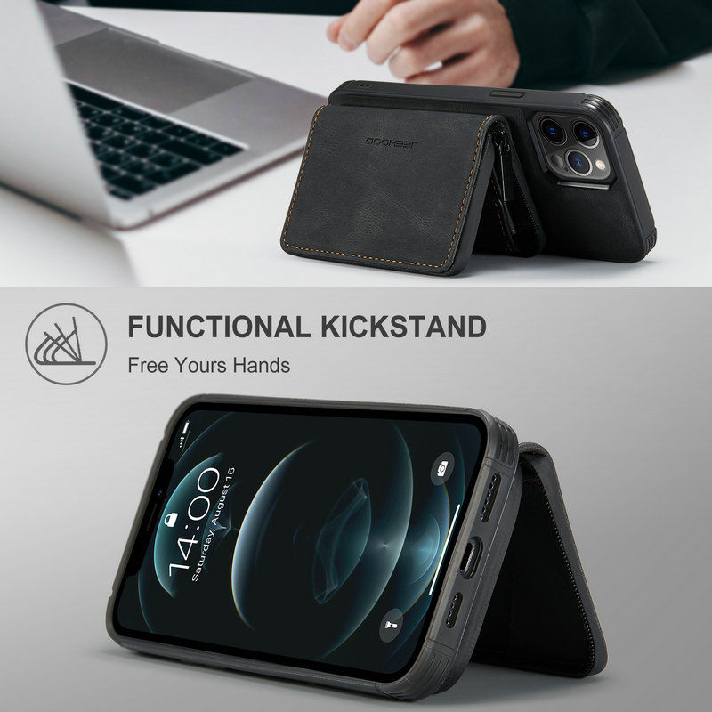 JEEHOOD iPhone 12 Mini Wallet Case