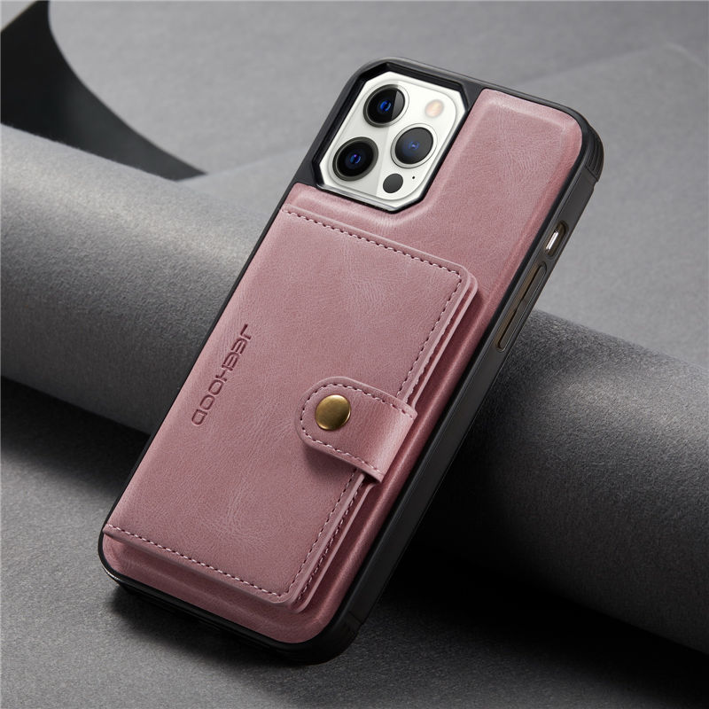 JEEHOOD iPhone 12 Pro Max Wallet Case