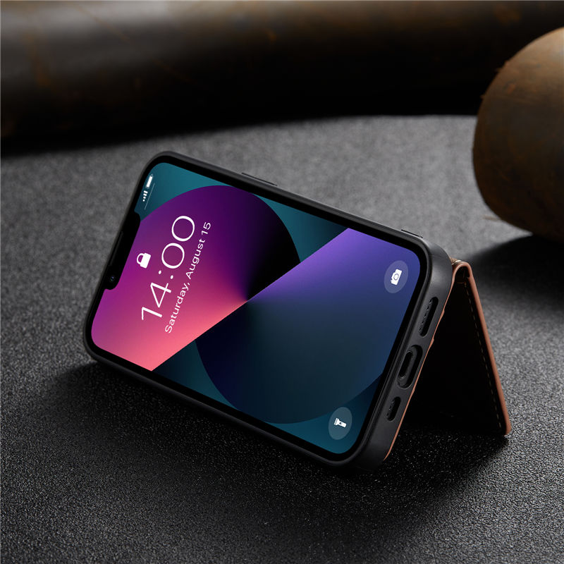 JEEHOOD iPhone 13 Wallet Case