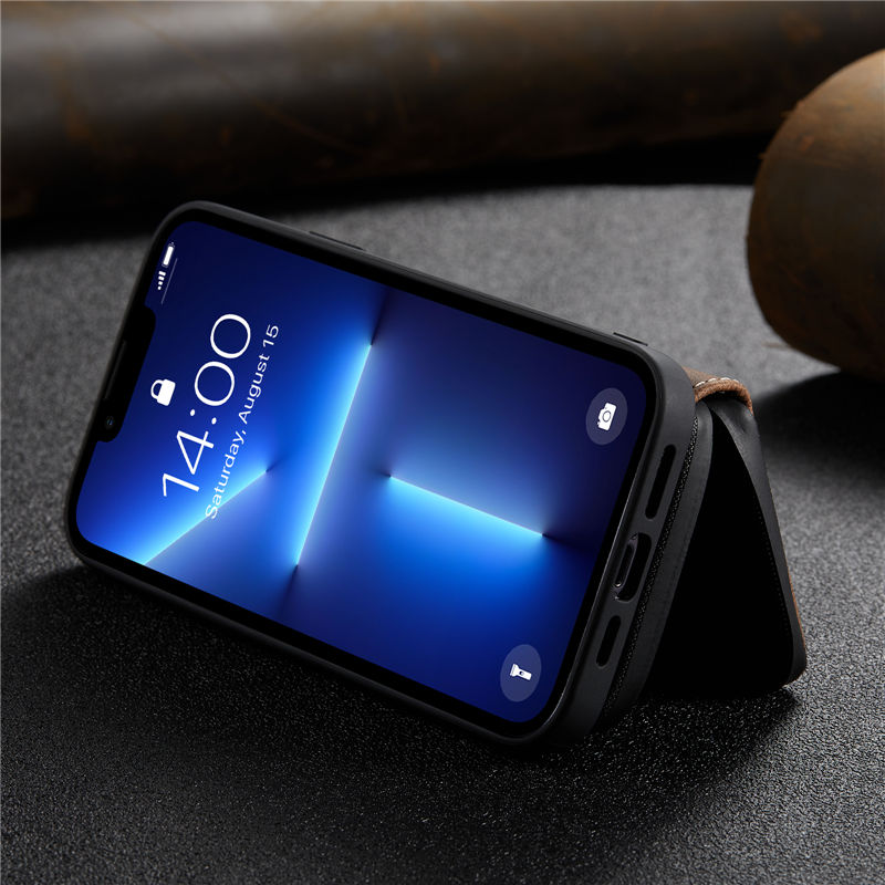 JEEHOOD iPhone 13 Pro Wallet Case