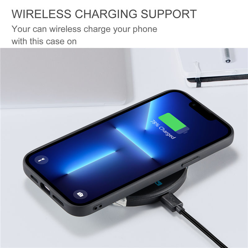 JEEHOOD iPhone 13 Pro 2-in-1 Magnetic Wallet Case