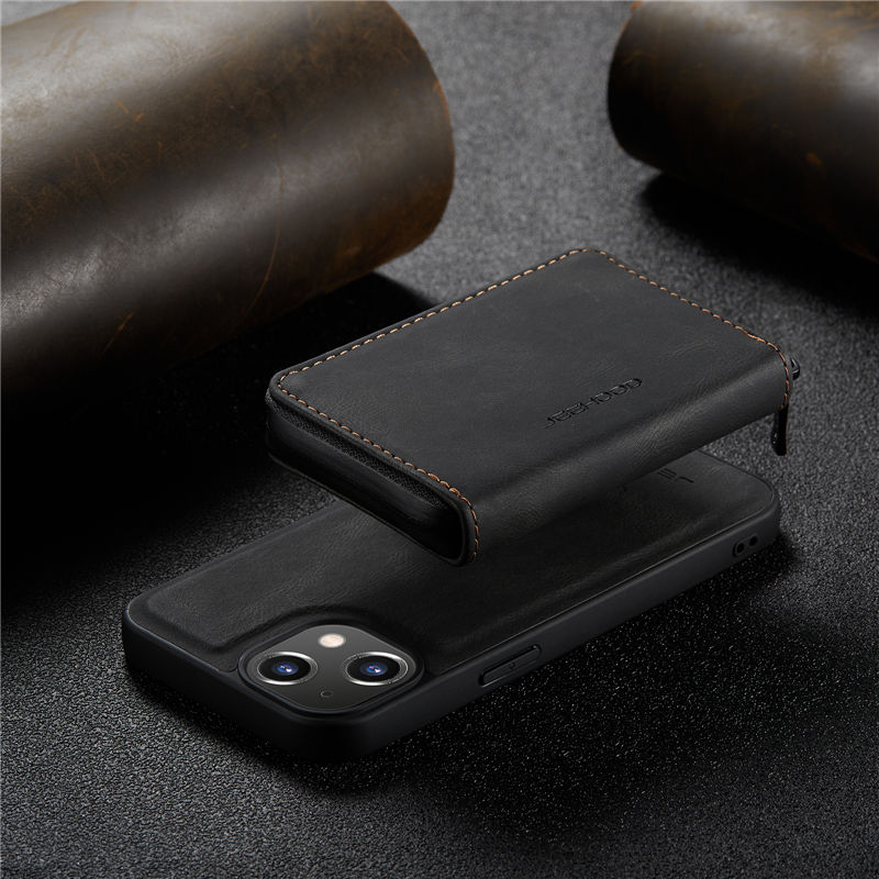 JEEHOOD iPhone 14 Plus Wallet Case