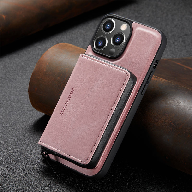 JEEHOOD iPhone 14 Pro Wallet Case