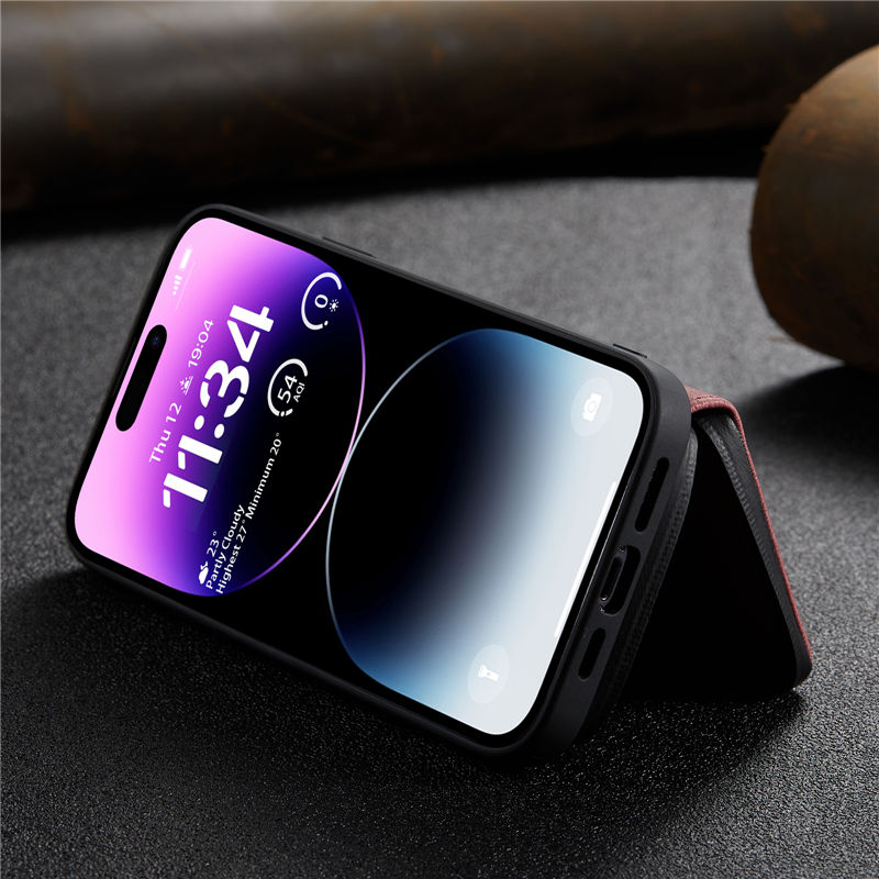 JEEHOOD iPhone 14 Pro Wallet Case