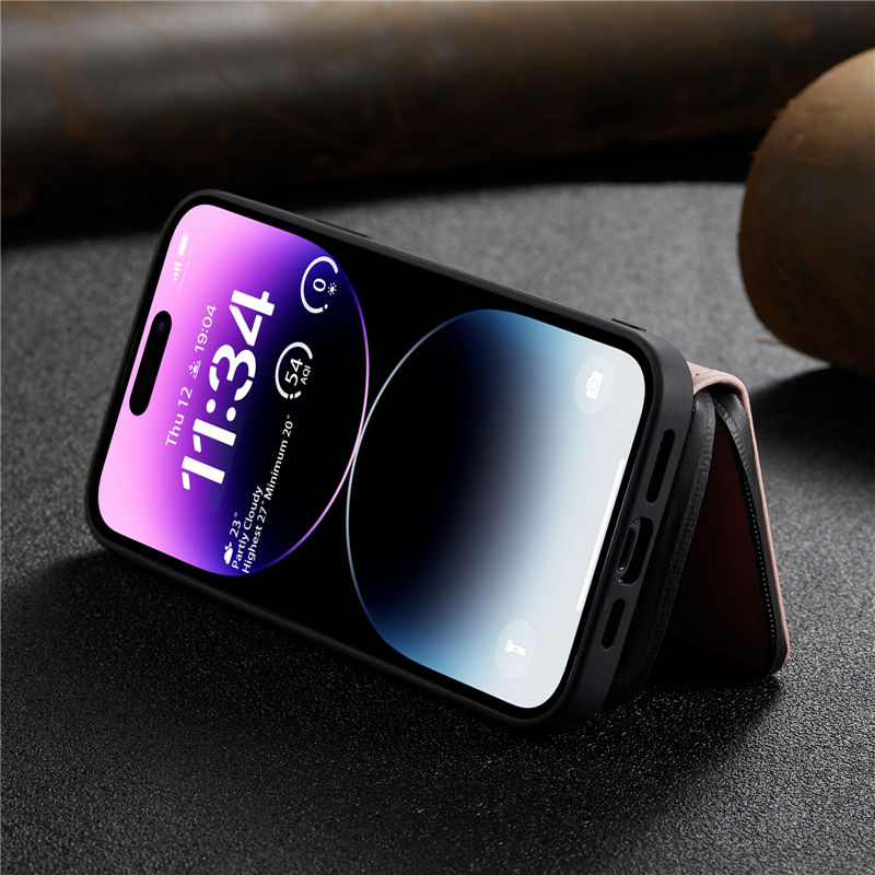 JEEHOOD iPhone 14 Pro Max Wallet Case