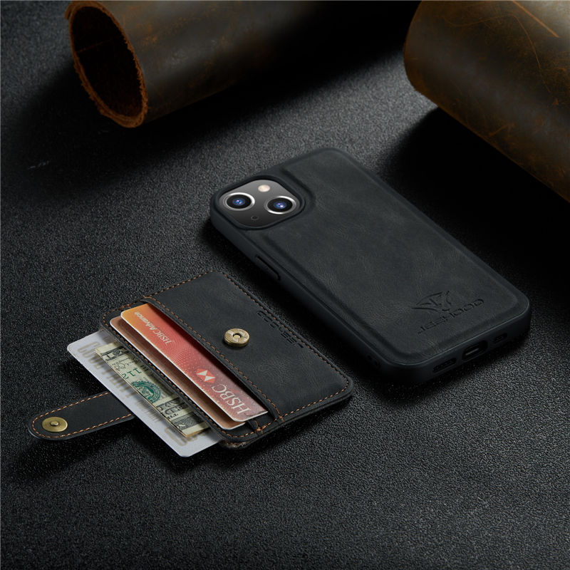 JEEHOOD iPhone 14 Plus Wallet Case
