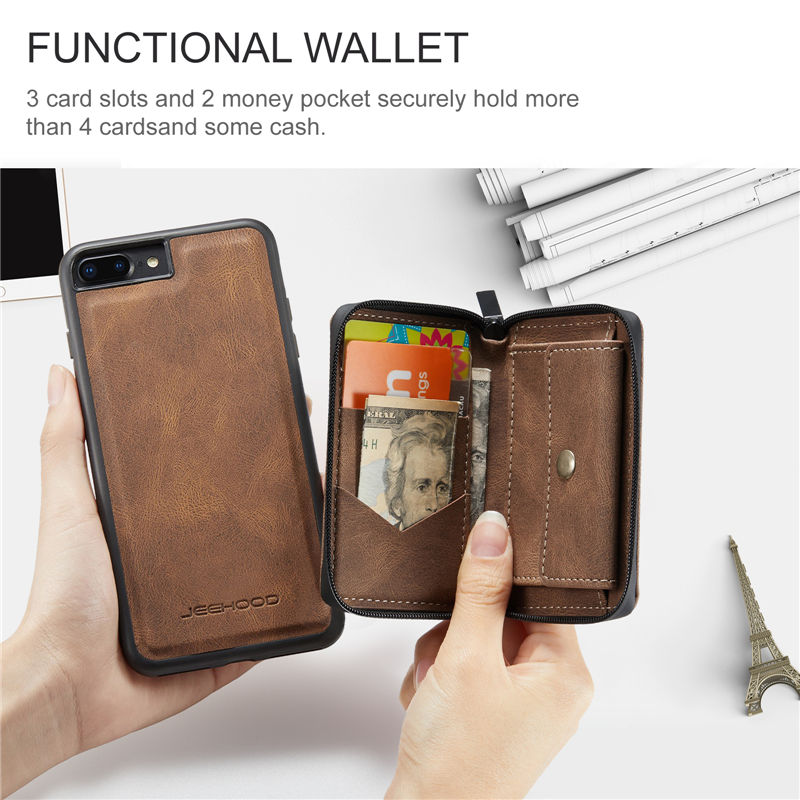 JEEHOOD iPhone 7 Plus/8 Plus Wallet Case