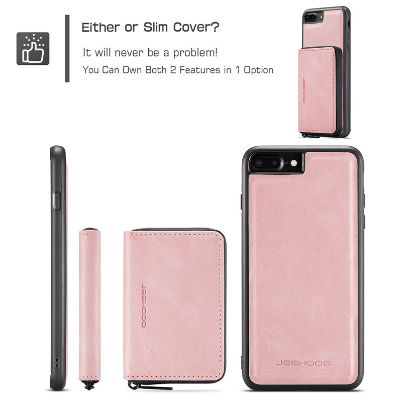JEEHOOD iPhone 7 Plus/8 Plus Wallet Case
