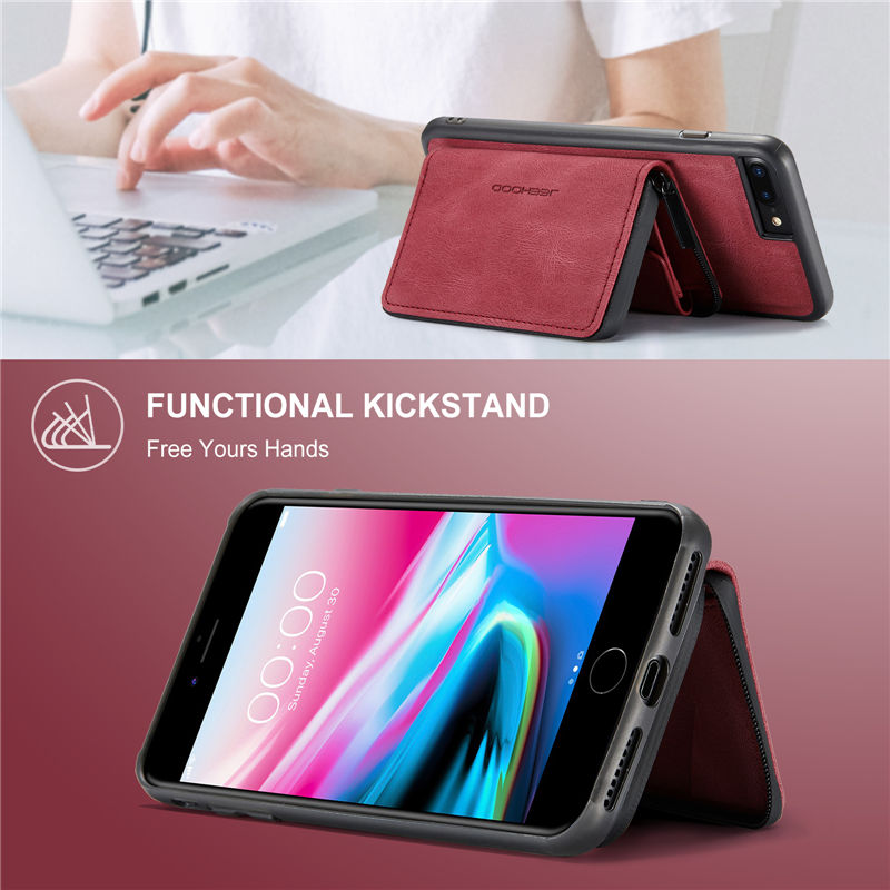 JEEHOOD iPhone 7 Plus/8 Plus Wallet Case