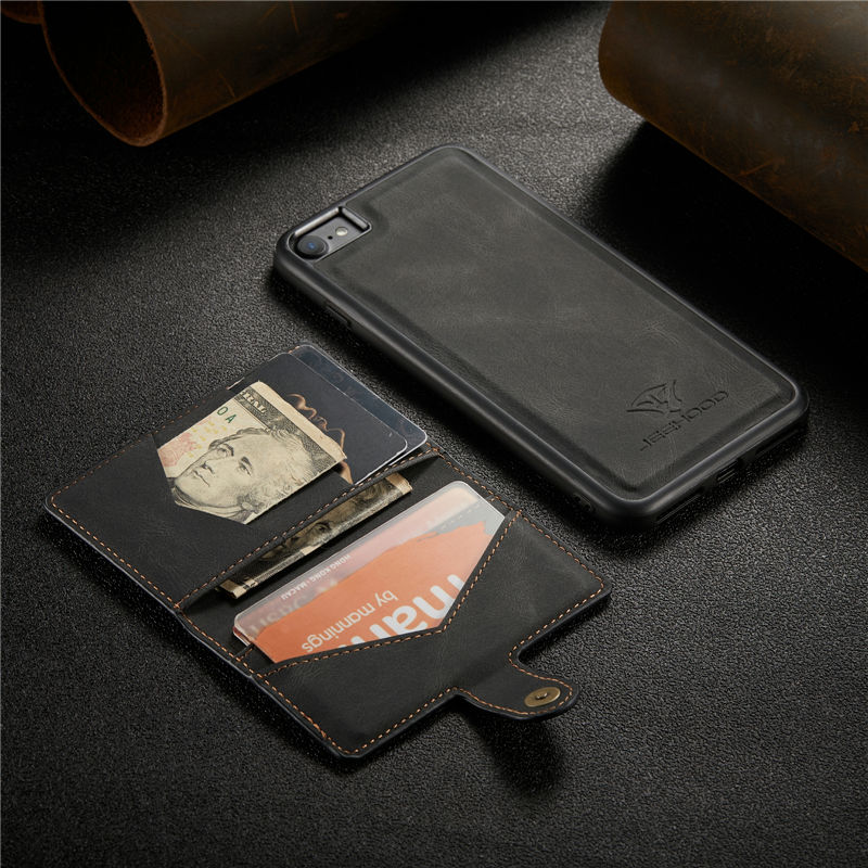 JEEHOOD iPhone 7/8/SE 2020/SE 2022 Wallet Case