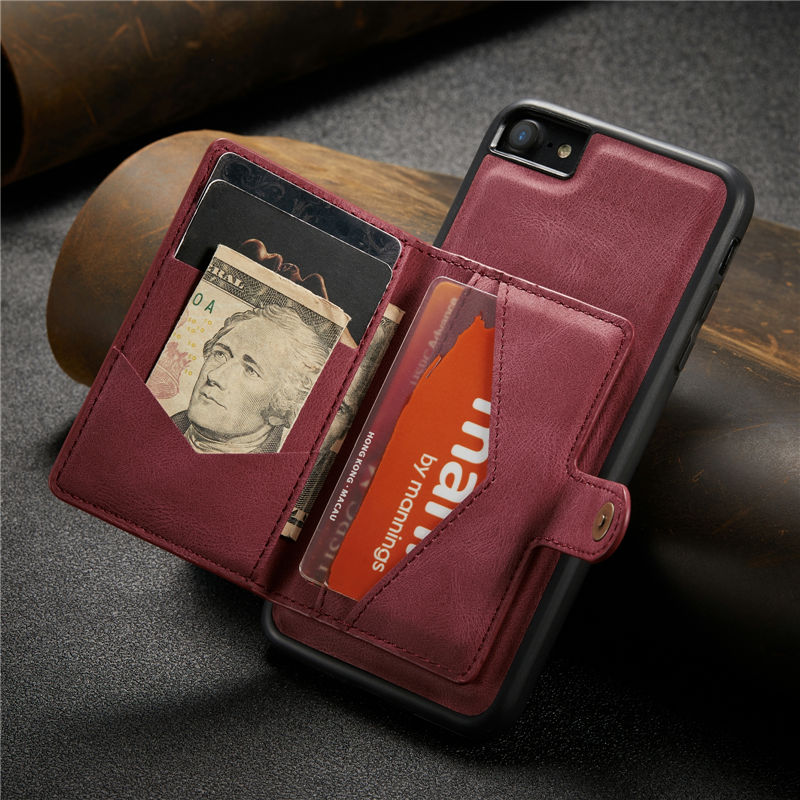 JEEHOOD iPhone 7/8/SE 2020/SE 2022 Wallet Case