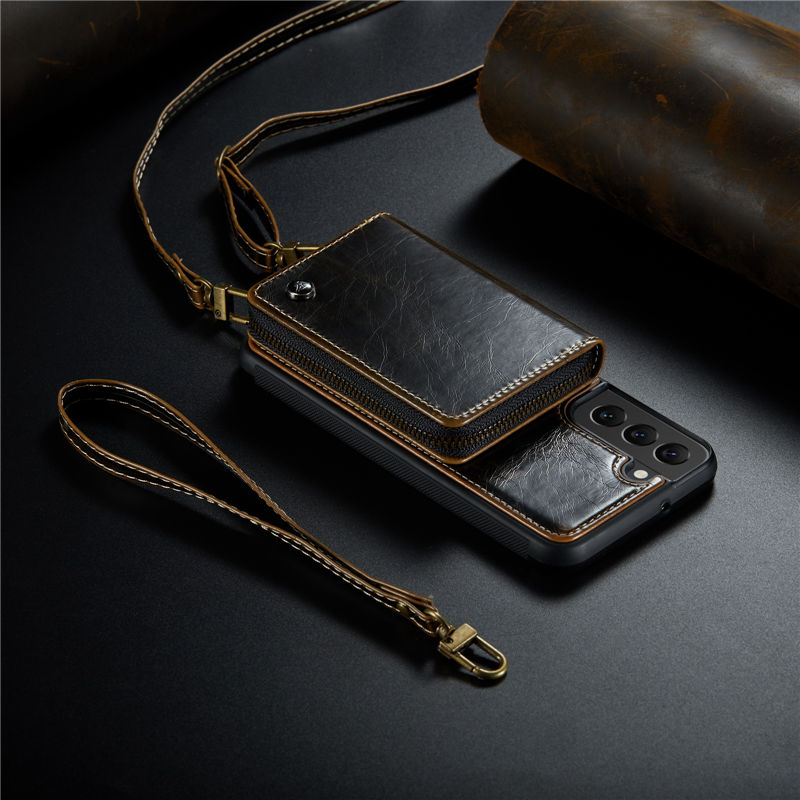 JEEHOOD Samsung Galaxy S22 Plus wallet case