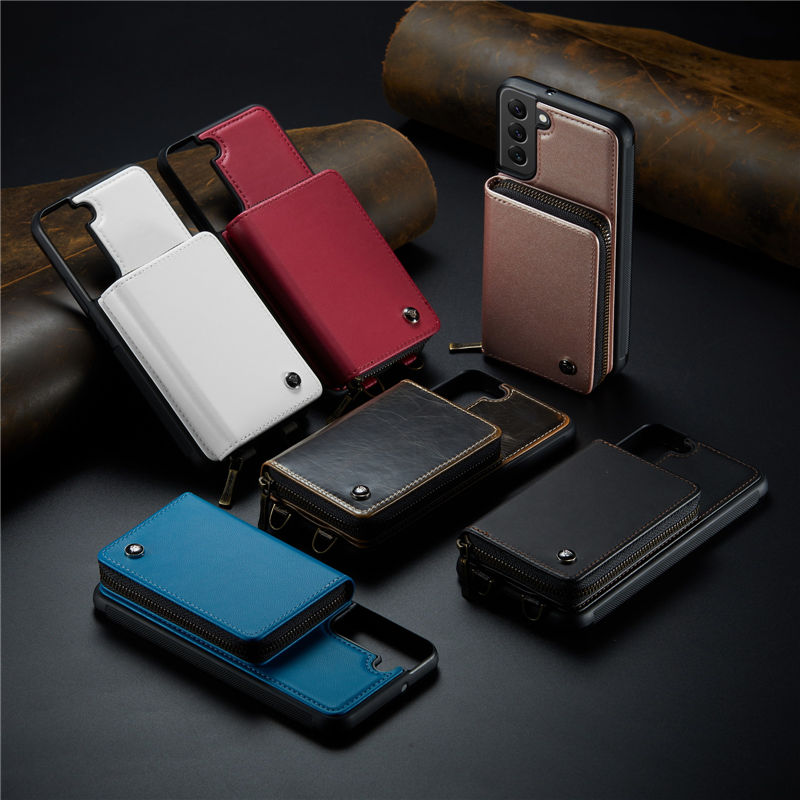 JEEHOOD Samsung Galaxy S22 wallet case