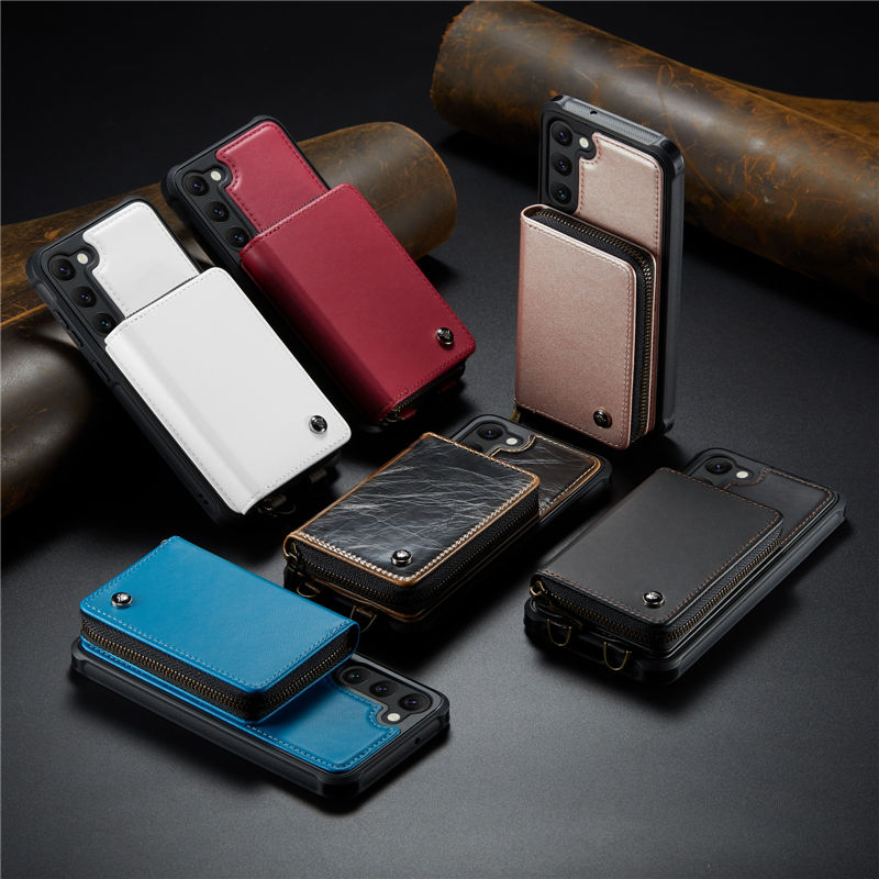JEEHOOD Samsung Galaxy S23 wallet case