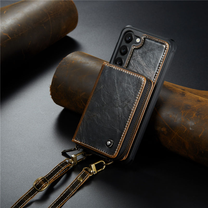 JEEHOOD Samsung Galaxy S23 Plus wallet case