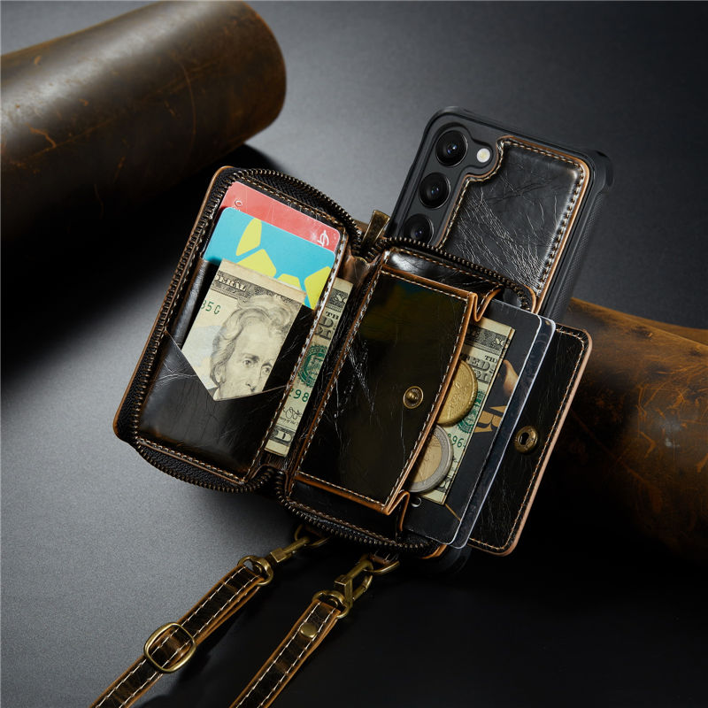 JEEHOOD Samsung Galaxy S23 wallet case