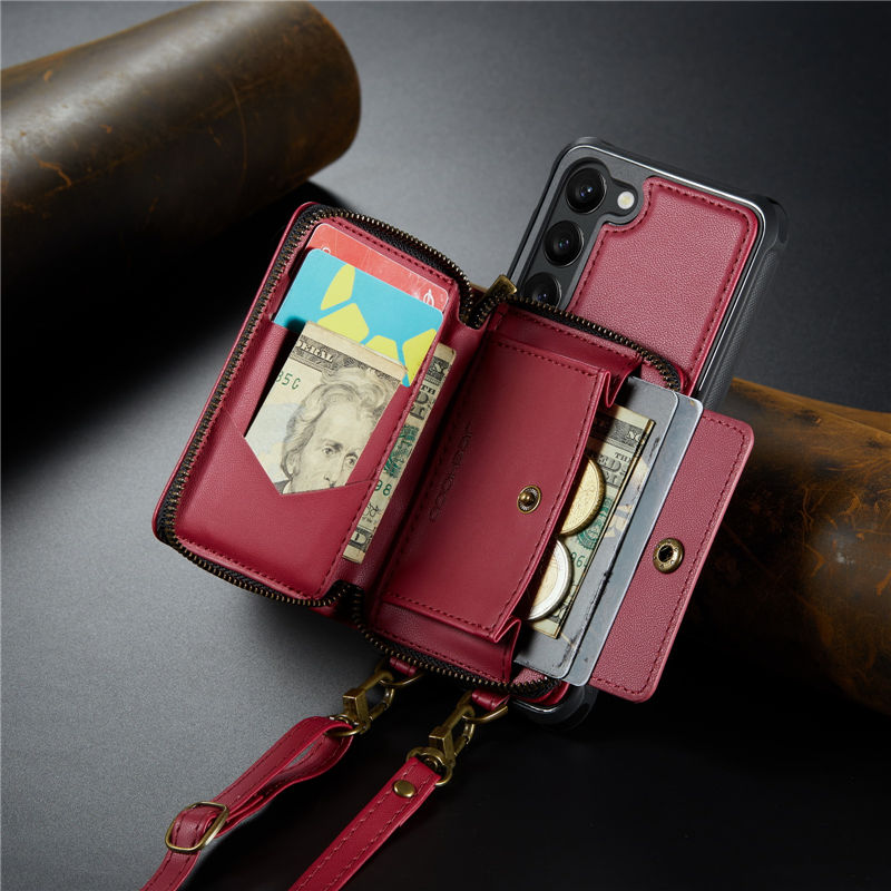 JEEHOOD Samsung Galaxy S23 Plus wallet case