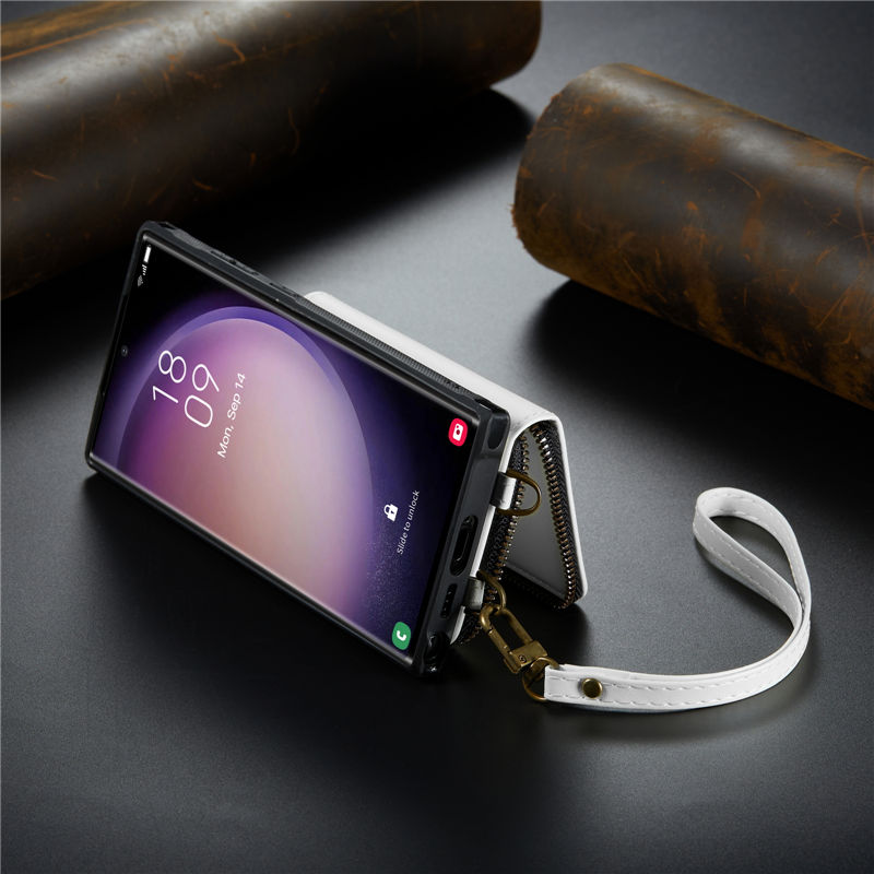 JEEHOOD Samsung Galaxy S23 Ultra wallet case