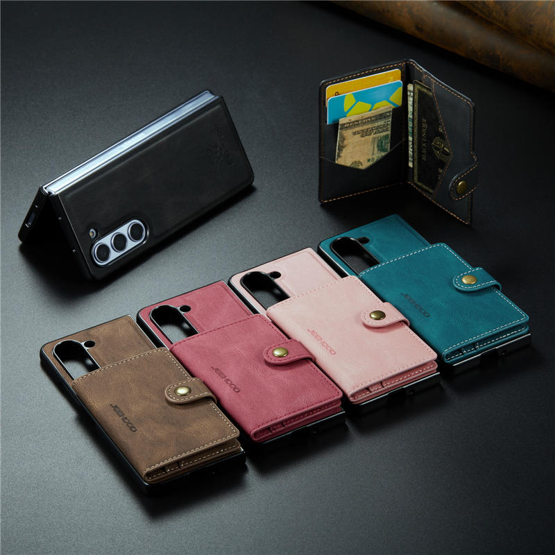 JEEHOOD Samsung Galaxy Z Fold5 Wallet Case