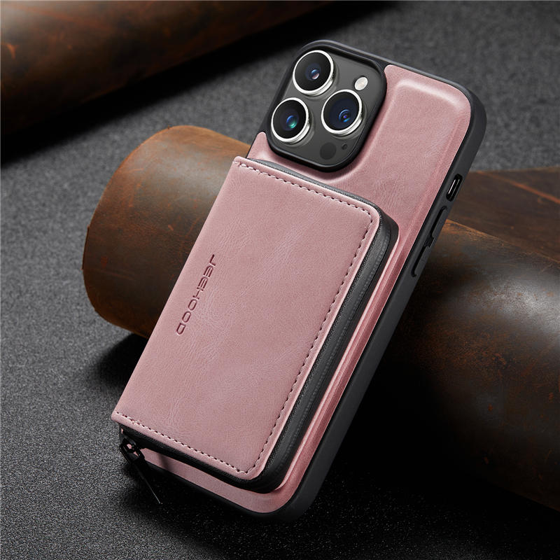 JEEHOOD iPhone 16 Pro Wallet Case