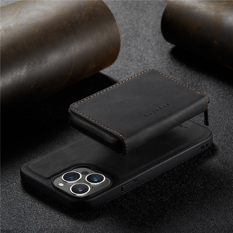 JEEHOOD iPhone 16 Pro Wallet Case