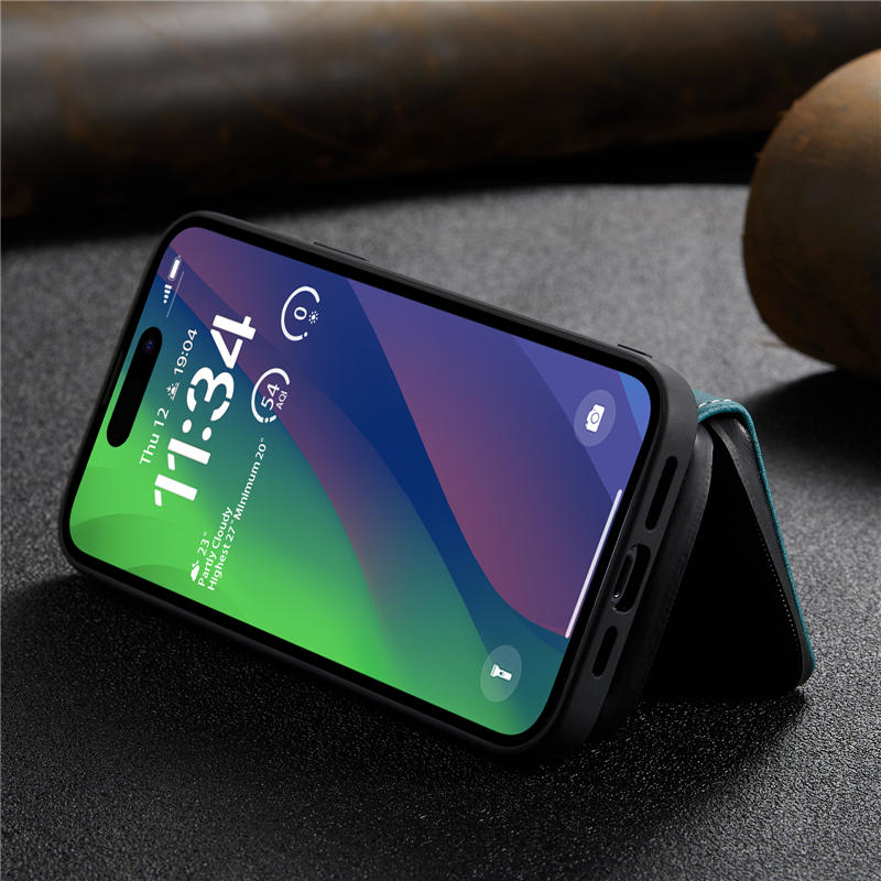 JEEHOOD iPhone 15 Wallet Case