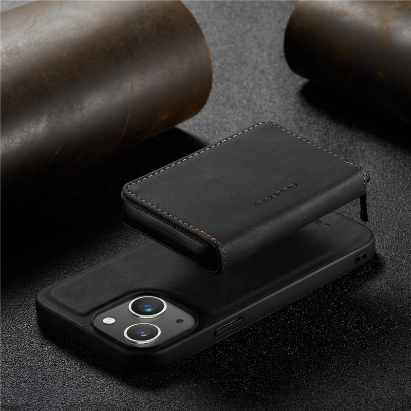 JEEHOOD iPhone 15 Plus Wallet Case