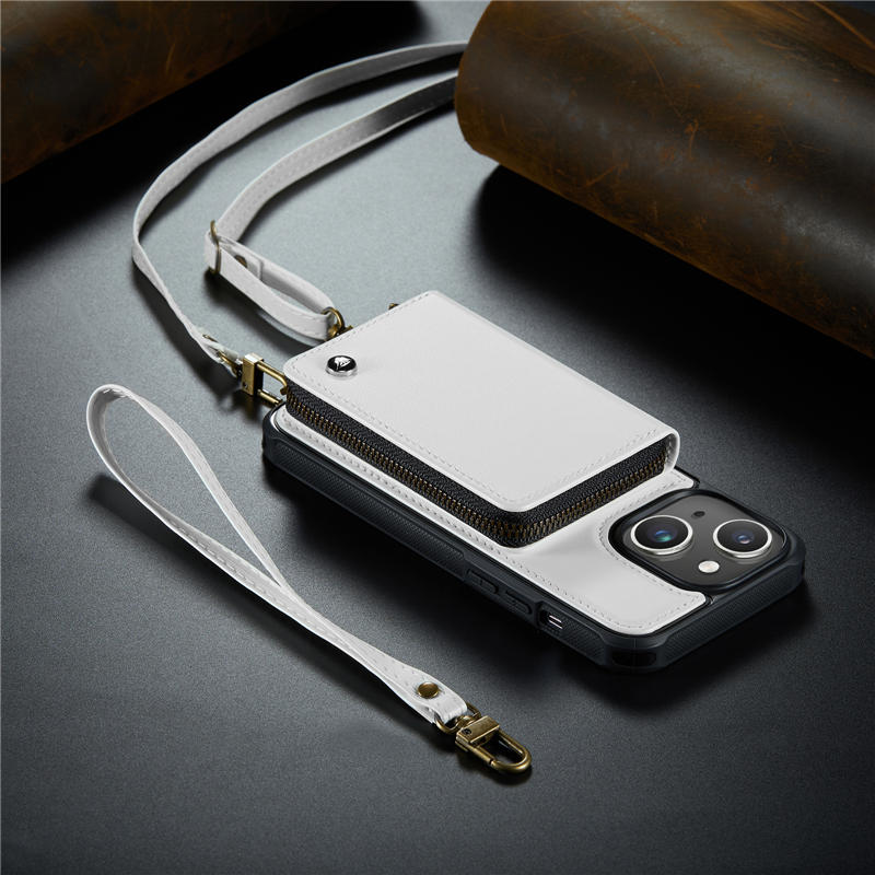 JEEHOOD iPhone 15 Wallet Case