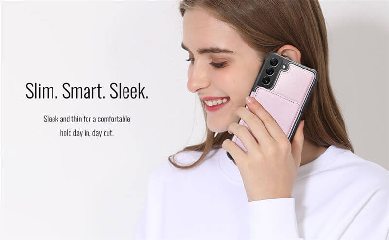 JEEHOOD Samsung Galaxy S22 Plus Magnetic 2-in-1 Wallet RFID-blocking Case