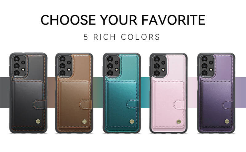 JEEHOOD Samsung Galaxy A13 2-in-1 Magnetic Wallet Case