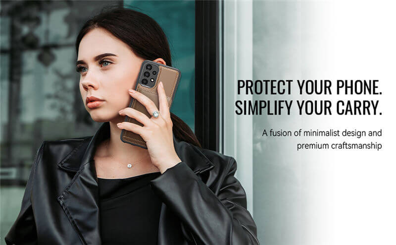 JEEHOOD Samsung Galaxy A52 2-in-1 Magnetic Wallet Case