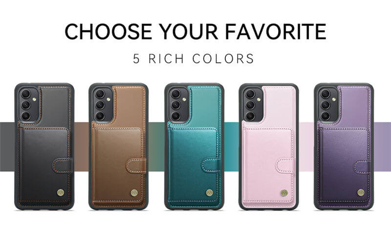 JEEHOOD Samsung Galaxy A54 5G 2-in-1 Magnetic Wallet Case