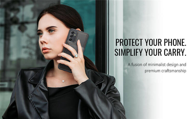 JEEHOOD Samsung Galaxy A54 5G 2-in-1 Magnetic Wallet Case