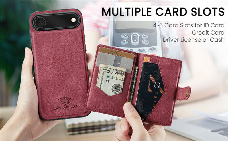 JEEHOOD iPhone Air Wallet Case