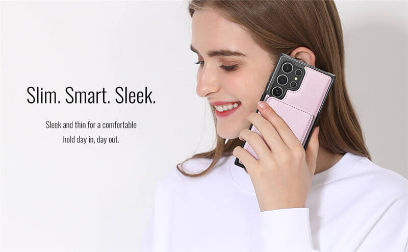 JEEHOOD Samsung Galaxy S26 Magnetic 2-in-1 Wallet RFID-blocking Case