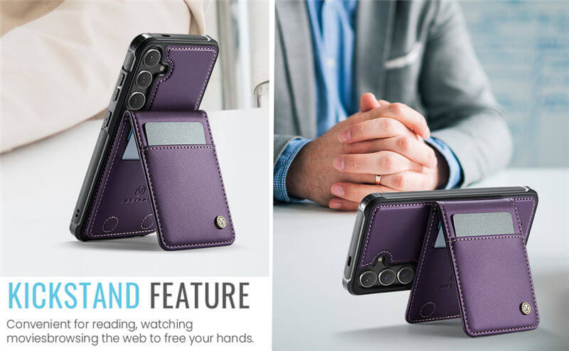 JEEHOOD Samsung Galaxy S26 Plus Wallet Case