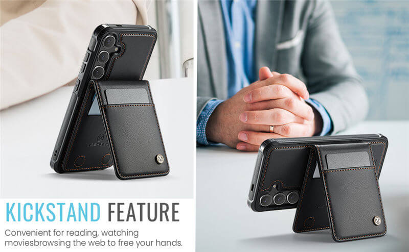 JEEHOOD Samsung Galaxy S26 Wallet Case