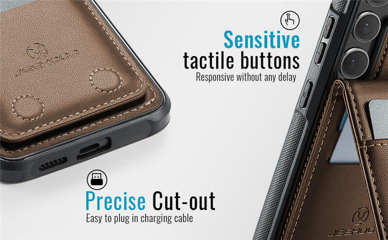 JEEHOOD Samsung Galaxy S26 Plus Wallet Case