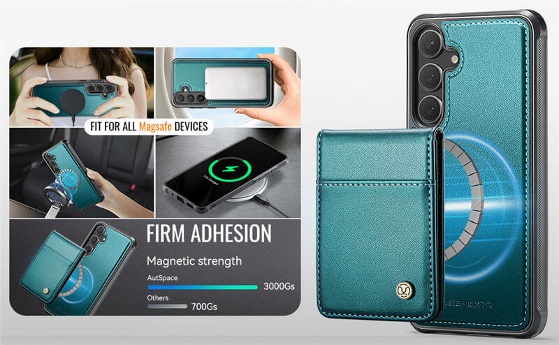 JEEHOOD Samsung Galaxy S26 Plus Wallet Case