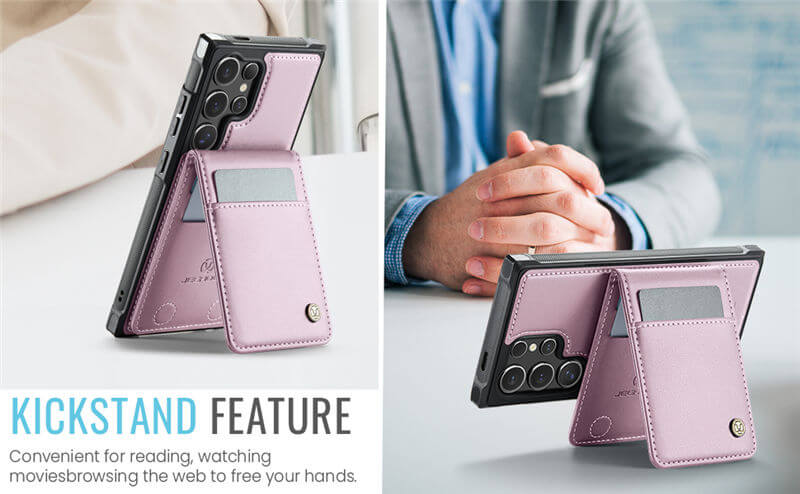 JEEHOOD Samsung Galaxy S26 Ultra Wallet Case