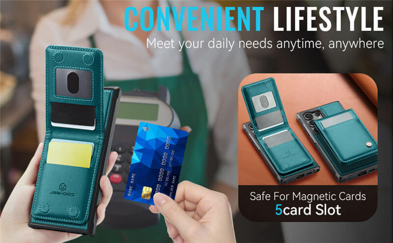 JEEHOOD Samsung Galaxy S26 Ultra Wallet Case