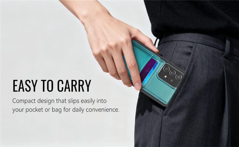JEEHOOD Samsung Galaxy A33 5G 2-in-1 Magnetic Wallet Case