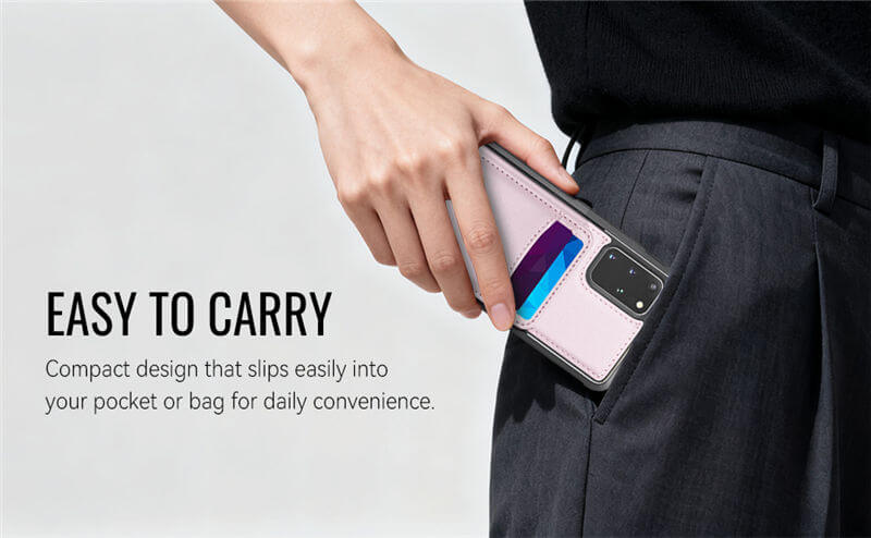 JEEHOOD Samsung Galaxy S20 Plus 2-in-1 Magnetic Wallet Case