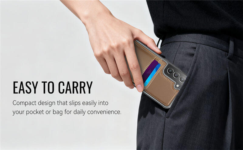 JEEHOOD Samsung Galaxy S20 2-in-1 Magnetic Wallet Case