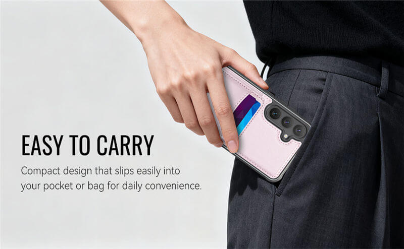 JEEHOOD Samsung Galaxy S26 Plus 2-in-1 Magnetic Wallet Case