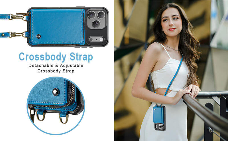 JEEHOOD iPhone 18 Pro Max Wallet Case
